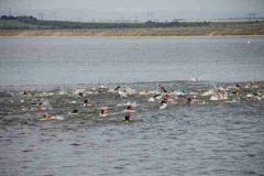 Na Nechranicích se sešli triatlonisté. Konal se tam tradiční Hopman triatlon