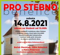 Asterová, Slezáček nebo Kolomazníková. O víkendu se koná Benefice pro Stebno