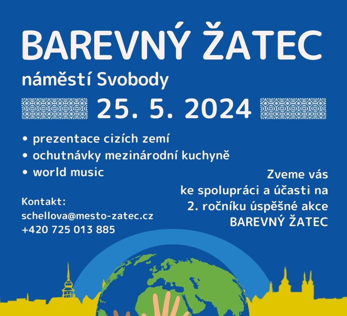 Barevný Žatec výřez 986eb