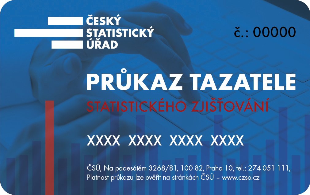 Průkaz tazatele ČSÚ 921e2