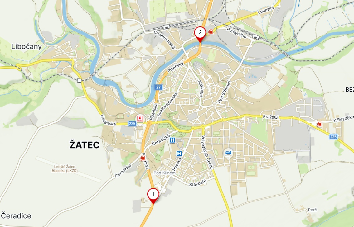 mapa Plzeňská dcdfb