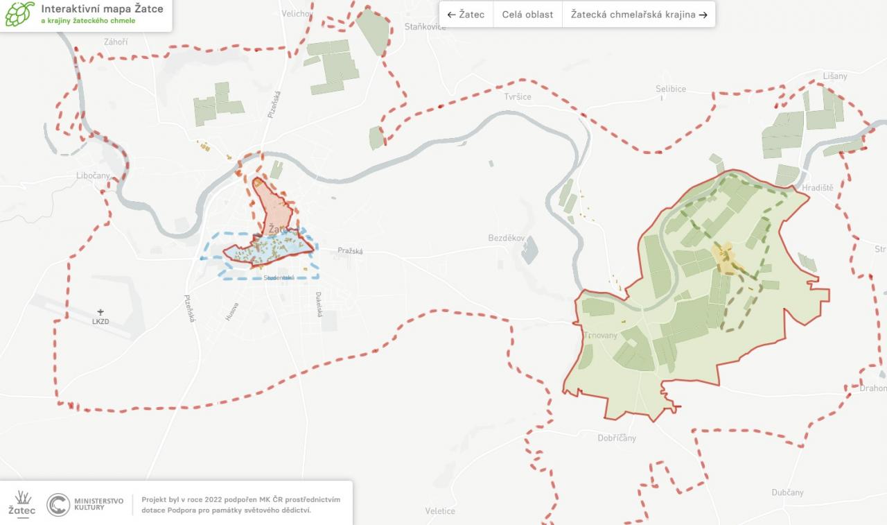 mapa žatec 3a6b8