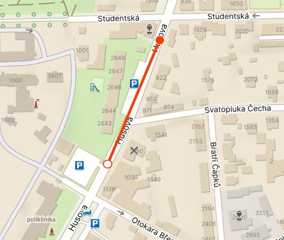 mapka Husova c5fa9