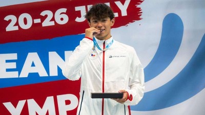 Dvojnásobný bronz z EYOF! Patnáctiletý Šimon Studnička z Chomutova ohromil Evropu