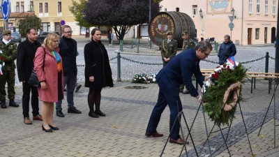 V Žatci zavzpomínali na výročí 105 let od vzniku Československa