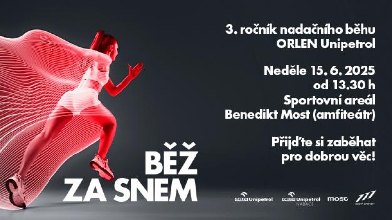 Nadační běh ORLEN Unipetrol v Mostě