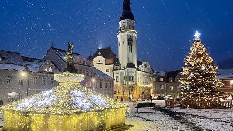 Náměstí v Bílině. Foto: Oldřich Hájek