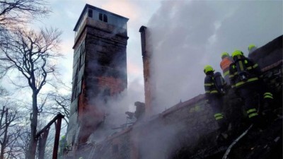 Požárem na Vlčí Hoře se začala zabývat kriminálka