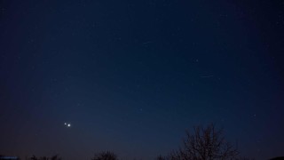 Venuše a Jupiter. Foto: Laurencia Helásková