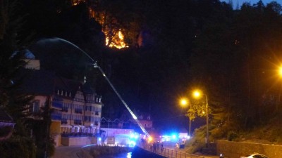 Požár v Českém Švýcarsku: Policisté už vědí, kdo založil historicky největší požár v národním parku