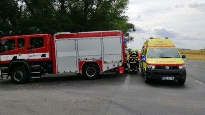 AKTUÁLNĚ: Dopravu na Lounsku komplikují dvě nehody u Chlumčan. Tvoří se kolony