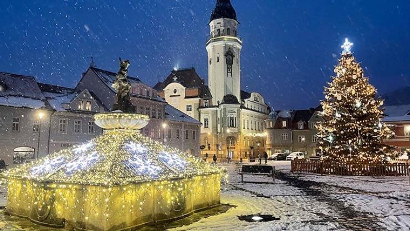 Náměstí v Bílině. Foto: Oldřich Hájek