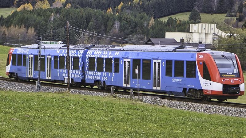 Takzvaný Hydrogen Train, vodíkový vlak. Od běžného ho nepoznáte. Ilustrační foto: CC0