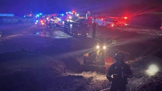 Z&aacute;běr z listopadov&eacute;ho pož&aacute;ru na skl&aacute;dce Celio. Foto: HZS &Uacute;steck&eacute;ho kraje