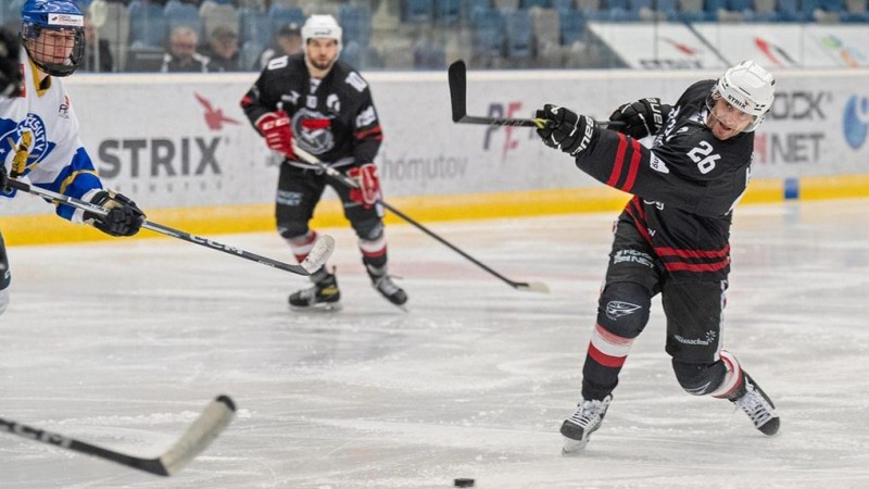 Piráti Chomutov postoupili do druhé nejvyšší ligy. Zdroj: Piráti Chomutov