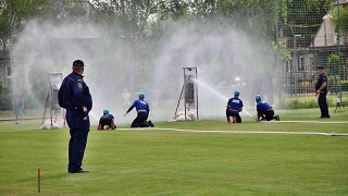 OBRAZEM: Hasiči z kraje soutěžili v Podbořanech v požární sportu