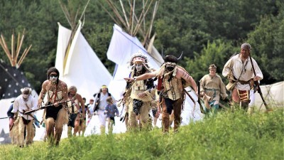 Akce, která nemá v Česku obdoby! Poblíž Chomutova se odehraje hodinová bitva a celý den s indiány