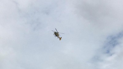 AKTUÁLNĚ: Záchranáři zasahují u dopravní nehody v Žatci. Na místě přistál i vrtulník