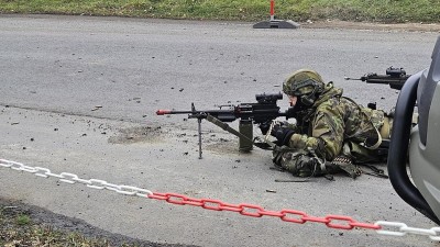 Armáda tímto cvičením demonstruje potenciálnímu nepříteli, že je připravena republiku bránit. Foto: jip
