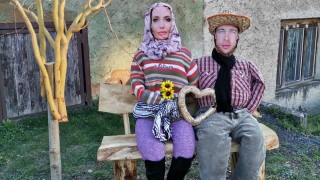Hvězdný pár v obci Stroupeč. Foto: Osadní výbor