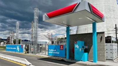 První veřejná vodíková stanice v Ústeckém kraji stojí v Litvínově-Záluží. Foto: ORLEN Unipetrol