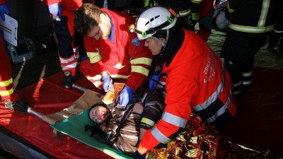 Hasiči, policisté i záchranáři. V centru Loun proběhne cvičení složek Integrovaného záchranného systému