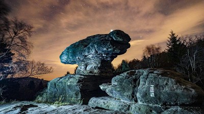 V kraji je vysoké zastoupení chráněných krajinných oblastí z celé rozlohy Ústeckého kraje. Na snímku pískovce v Tisé. Foto: Oldřich Hájek