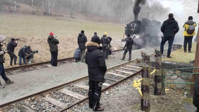 ZAJÍMAVOST: Zubrnická železnice se stala opět filmovou lokací