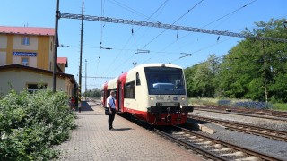 České dráhy nasazují v Ústeckém kraji do provozu první RegioSpider pořízený z Německa. Foto: České dráhy