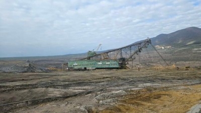 Konec uheln&eacute;ho obra: V lomu ČSA začala likvidace legend&aacute;rn&iacute;ho velkostroje RK 5000