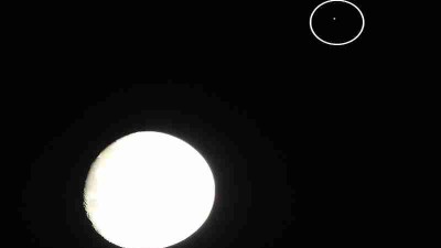 FOTO: Astronomická podívaná na obloze! Bylo vidět přiblížení Marsu a Měsíce