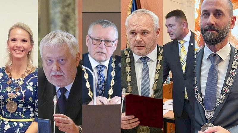 Starostové a primátoři: Bílina, Litoměřice, Ústí, Chomutov, Louny, Most. Zbývající snímky přinášíme v článku. 