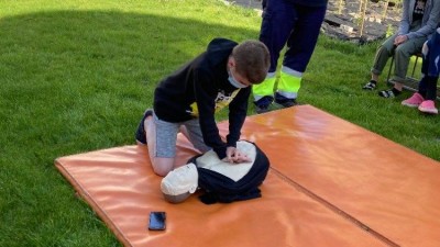 Školáci ze ZŠ nám. 28. října v Žatci vyzkoušeli, jak reagovat při mimořádné události