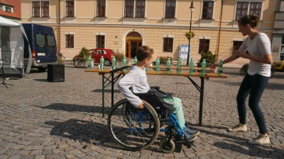 TIP NA VÍKEND: V Lounech se bude v sobotu konat Den bez bariér. Novinkou na akci budou pohádkoví maskoti