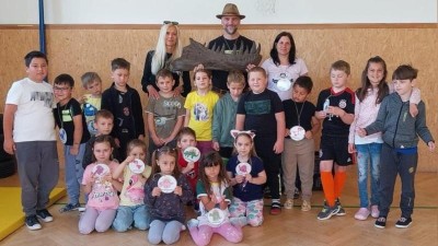 NAPSALI JSTE NÁM: Do mateřinky v Bitozevsi dorazili dinosauři