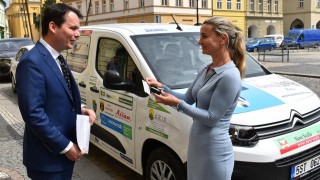 amarád-LORM dostal pro klienty nový sociální automobil. Foto: město Žatec