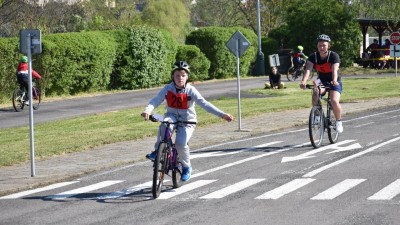 V soutěži mladých cyklistů v Žatci si nejlépe vedly děti z Loun