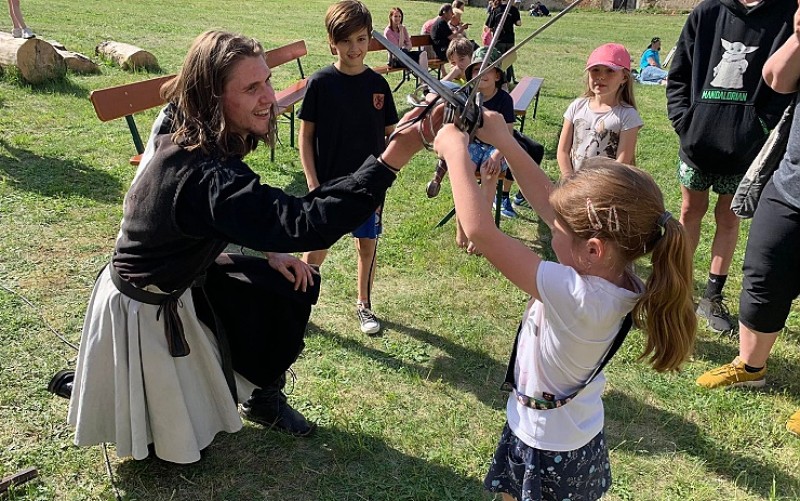 Květnové Zámecké slavnosti na zámku Poláky. Foto: Jitka Fárová