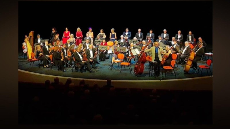 Festivalový orchestr Petra Macka. Archivní foto: město Most