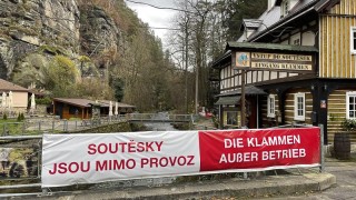 Do soutěsek je nebezpečné nyní vstoupit. Foto: Oldřich Hájek