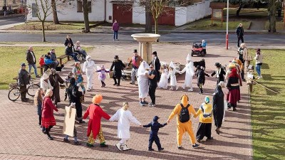 FOTO: Kryry prošel průvod masek. Místní slavili masopust