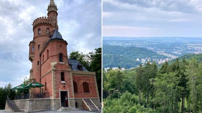 TIP NA VÝLET: Belgická princezna navrhla postavit tuhle vyhlídku. Je nejstarší rozhlednou nad tímto krásným městem