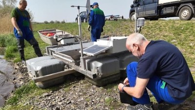 ZAJÍMAVOST: Vodohospodáři instalovali na zaječické nádrži výparoměr