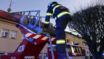 FOTO: Bouře Dudley zasáhla i Postoloprty. Hasiči byli celý den v pohotovosti