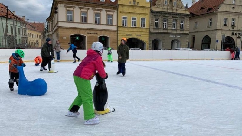 O kluziště bylo minulou zimu velký zájem. Foto: Jitka Fárová