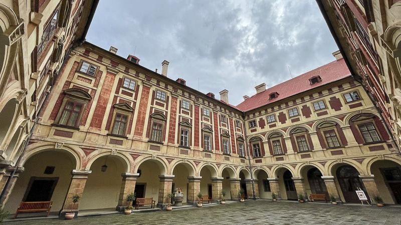 Státní zámek Libochovice. Foto: Oldřich Hájek