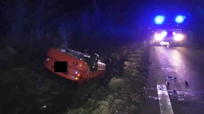 Další převrácené auto u Havraně! Za jediný den došlo k druhé vážné nehodě