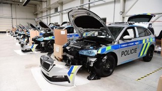 Policie získala dalších 557 speciálů Škoda Scala. Foto zdroj: Twitter Ministerstva vnitra