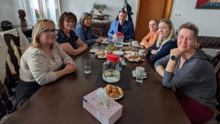 Vedení škol a školek a starosta města Loun. Foto: město Louny