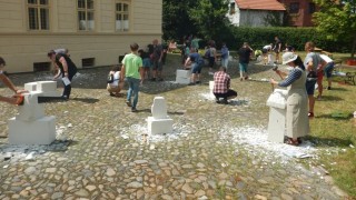 Žatecké sochání, loňský ročník. Foto: Regionální muzeum K. A. Polánka v Žatci